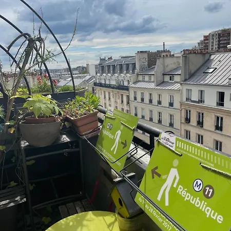 Vue - Quartier Canal Saint-martin Apartment